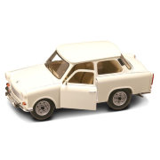 Модель автомобиля Trabant 601, 1:24, белая, Yat Ming [24216W]