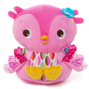 * Развивающая игрушка 'Совушка' (Hootie Cutie), из серии 'Pretty in Pink', Bright Starts [52032]
