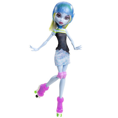 Кукла &#039;Эбби Боминэйбл&#039; (Abbey Bominable), из серии &#039;Ролики&#039; (Skultimate Roller Maze), Monster High, Mattel [Y8349] Кукла 'Эбби Боминэйбл' (Abbey Bominable), из серии 'Ролики' (Skultimate Roller Maze), Monster High, Mattel [Y8349]