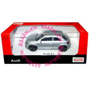 Модель автомобиля Audi A1, 1:43, серебристая, Rastar [58200s]