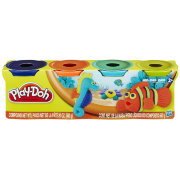 Набор пластилина в баночках по 130г, 4 цвета, Play-Doh, Hasbro [A9215]