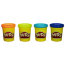 Набор пластилина в баночках по 130г, 4 цвета, Play-Doh, Hasbro [A9215] - A9215-1.jpg