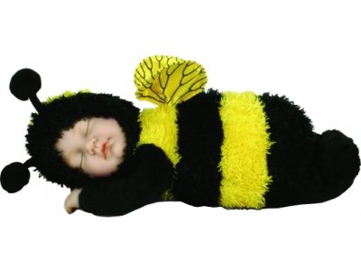 Кукла &#039;Младенец-пчёлка, спящий&#039;, 30 см, Anne Geddes [572110] Кукла 'Младенец-пчёлка, спящий', 30 см, Anne Geddes [572110]