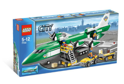 Конструктор &#039;Грузовой самолет&#039;, серия Lego City [7734] Конструктор "Грузовой самолет", серия Lego City [7734]