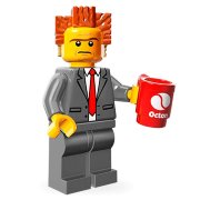 Минифигурка 'Президент компании', серия Lego The Movie 'из мешка', Lego Minifigures [71004-02]