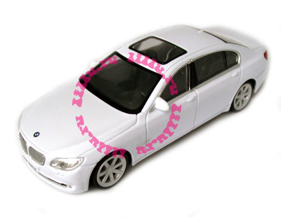 Модель автомобиля BMW 750 Li 1:43, белая, Rastar [40800Liw] Модель автомобиля BMW 750 Li 1:43, белая, Rastar [40800Liw]
