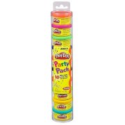 Набор пластилина в баночках по 26г, 10 цветов в тубе, Play-Doh, Hasbro [22037]