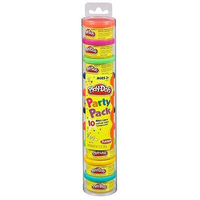 Набор пластилина в баночках по 26г, 10 цветов в тубе, Play-Doh, Hasbro [22037] Набор пластилина в баночках по 26г, 10 цветов в тубе, Play-Doh, Hasbro [22037]