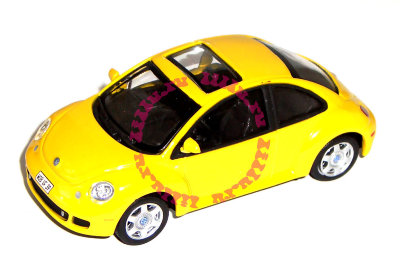 Модель автомобиля Volkswagen New Beetle, 1:43, Cararama [143BD-02y] Модель автомобиля Volkswagen New Beetle, 1:43, Cararama [143BD-02y]