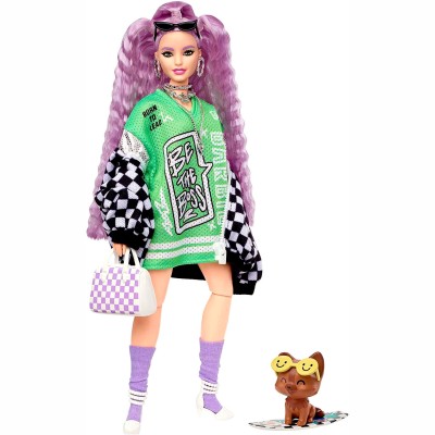 Шарнирная кукла Барби #18 из серии &#039;Extra&#039;, Barbie, Mattel [HHN10] Шарнирная кукла Барби #18 из серии 'Extra', Barbie, Mattel [HHN10]