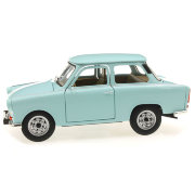 Модель автомобиля Trabant 601, 1:24, голубая, Yat Ming [24216B]