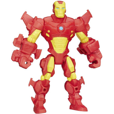Фигурка-конструктор &#039;Железный Человек&#039; (Iron Man) 16см, Super Hero Mashers, Hasbro [B0691] Фигурка-конструктор 'Железный Человек' (Iron Man) 16см, Super Hero Mashers, Hasbro [B0691]