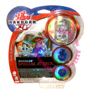 Специальный набор Special Attack 'Dual Elfin Revolution', серый, для игры 'Бакуган', Bakugan Battle Brawlers [64281-737]
