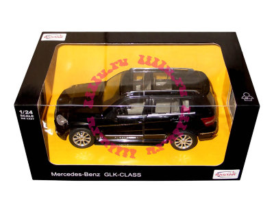 Модель автомобиля Mercedes-Benz GLK 350, черная, 1:24, Rastar [34000b] Модель автомобиля Mercedes-Benz GLK 350, черная, 1:24, Rastar [34000b]
