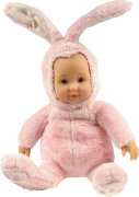 Кукла 'Младенец-кролик розовый', 23 см, Anne Geddes [579405]