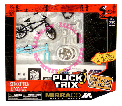 Набор с фингербайком 'Веломагазин MirraCo.', Flick Trix, Spin Master [32722] Набор с фингербайком 'Веломагазин MirraCo.', Flick Trix, Spin Master [32722]