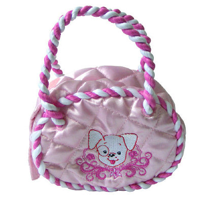 Сумочка розовая для собачки Жу Жу (Pink Braide), Zhu Zhu Pets Puppies, Cepia [81203]  Сумочка розовая для собачки Жу Жу (Pink Braide), Zhu Zhu Pets Puppies, Cepia [81203] 