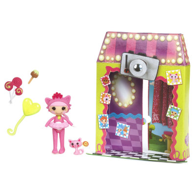 Мини-кукла &#039;Jewel Sparkles&#039;, 7 см, из серии Silly Fun House, Lalaloopsy Mini [514244] Мини-кукла 'Jewel Sparkles', 7 см, из серии Silly Fun House, Lalaloopsy Mini [514244]