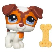 * Одиночная зверюшка 2012 - Джек Рассел Терьер, Littlest Pet Shop, Hasbro [38552]