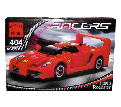 Конструктор 'Гоночный автомобиль' из серии 'Racers (Гонщики)', Brick [404] Конструктор 'Гоночный автомобиль' из серии 'Racers (Гонщики)', Brick [404]