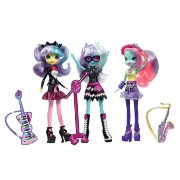 Подарочный набор с куклами Violet Blurr, Photo Finish, Pixel Pizzaz, из серии Pony Mania, специальный выпуск, My Little Pony Equestria Girls (Девушки Эквестрии), Hasbro [A9144]