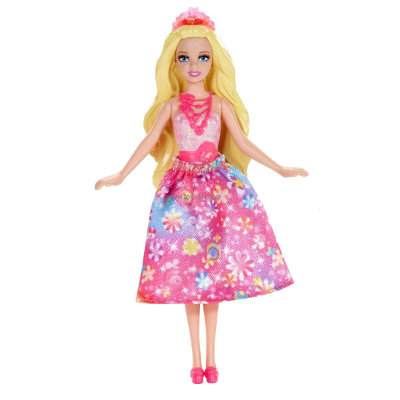 Мини-кукла Барби &#039;Принцесса&#039;, 10 см, Barbie, Mattel [BLP45] Мини-кукла Барби 'Принцесса', 10 см, Barbie, Mattel [BLP45]
