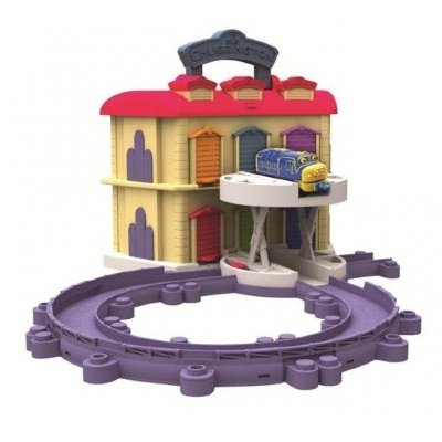 Набор 'Дом стажёров' с кейсом для паровозиков и рельсами, Chuggington [LC54217] Набор 'Дом стажёров' с кейсом для паровозиков и рельсами, Chuggington [LC54217]