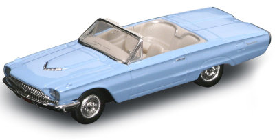 Модель автомобиля Ford Thunderbird 1966, голубая, 1:43, Yat Ming [94224B] Модель автомобиля Ford Thunderbird 1966, голубая, 1:43, Yat Ming [94224B]