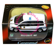 Модель полицейского автомобиля Peugeot 807 1:72, Cararama [171XND-09]