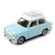 Модель автомобиля Trabant 601 S Deluxe, 1:24, голубая, Yat Ming [24217B]