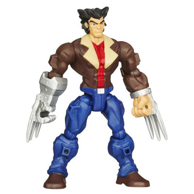 Фигурка-конструктор &#039;Росомаха&#039; (Wolverine) 16см, Super Hero Mashers, Hasbro [B0692] Фигурка-конструктор 'Росомаха' (Wolverine) 16см, Super Hero Mashers, Hasbro [B0692]