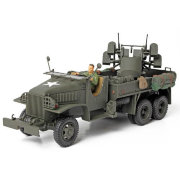 Модель 'Американский грузовик GMC 2.5 тонны с зенитным орудием', 1:32, Forces of Valor, Unimax [80060]