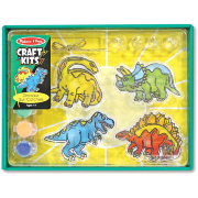 Набор для детского творчества 'Динозавры' с витражами-подвесками, Melissa&Doug [4227]