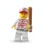 Минифигурка 'Бейсболист', серия 3 'из мешка', Lego Minifigures [8803-16] - 8803-15.jpg