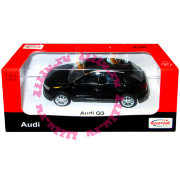 Модель автомобиля Audi Q3, 1:43, черная, Rastar [58300b]