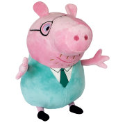 Мягкая игрушка 'Папа Свин', 24 см, Peppa Pig, Росмэн [25100]