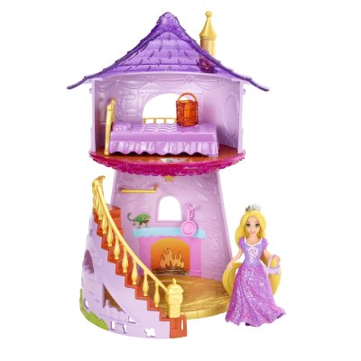Игровой набор с мини-куклой &#039;Дворец Принцессы Рапунцель&#039; (Royal Party Palace), из серии &#039;Принцессы Диснея&#039;, Mattel [X9433] Игровой набор с мини-куклой 'Дворец Принцессы Рапунцель' (Royal Party Palace), из серии 'Принцессы Диснея', Mattel [X9433]