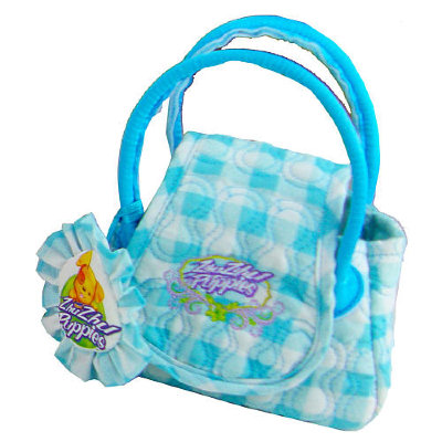Сумочка голубая для собачки Жу Жу (Blue Striped), Zhu Zhu Pets Puppies, Cepia [81204] Сумочка голубая для собачки Жу Жу (Blue Striped), Zhu Zhu Pets Puppies, Cepia [81204]