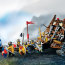 Конструктор "Армия викингов с тяжёлой артиллерийской повозкой", серия Lego Vikings [7020] - lego-7020-1.jpg