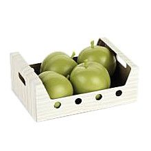 Игрушечные продукты - яблоки зеленые, 4шт, Klein [9681-3] Игрушечные продукты - яблоки, 4шт, Klein [9681-3]