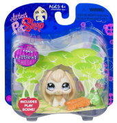 Зверюшка с игровой сценой - Зайчик, Littlest Pet Shop, Hasbro [23165]
