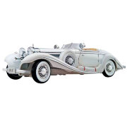 Модель автомобиля Mercedes-Benz 500 K Typ Specialroadster 1936, кремовая, 1:18, серия Premiere Edition, Maisto [36055]