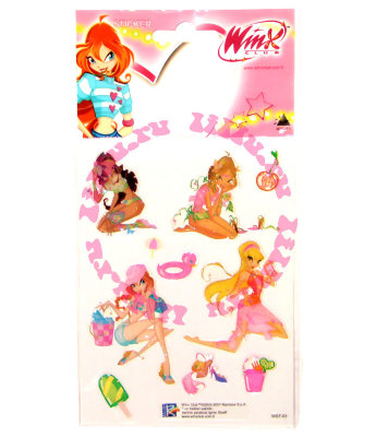 Наклейки 'Winx Club - лето', объемные [10503] Наклейки 'Winx Club - лето', объемные [10503]