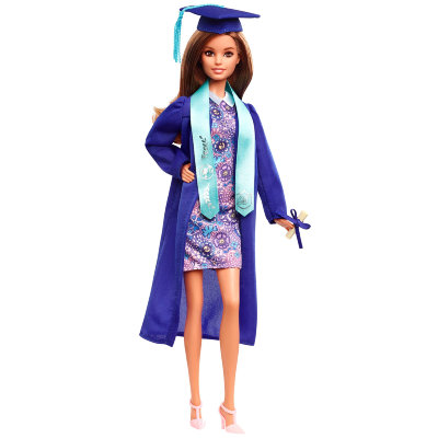 Кукла Барби &#039;Выпускной&#039; (Graduation Day Barbie), шатенка, Barbie Signature, коллекционная, Mattel [FTG78] Кукла Барби 'Выпускной' (Graduation Day Barbie), шатенка, Barbie Signature, коллекционная, Mattel [FTG78]