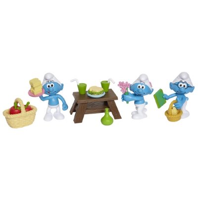 Игровой набор 'Смурфики на пикнике' (Picnic), 5см, The Smurfs, Jakks Pacific [22164] Игровой набор 'Смурфики на пикнике' (Picnic), 5см, The Smurfs, Jakks Pacific [22164]