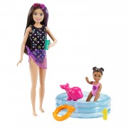 Игровой набор 'Бассейн', из серии 'Skipper Babysitters Inc.', Barbie, Mattel [GRP39]