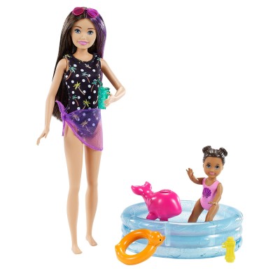 Игровой набор &#039;Бассейн&#039;, из серии &#039;Skipper Babysitters Inc.&#039;, Barbie, Mattel [GRP39] Игровой набор 'Бассейн', из серии 'Skipper Babysitters Inc.', Barbie, Mattel [GRP39]