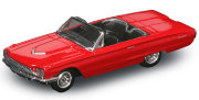 Модель автомобиля Ford Thunderbird 1966, красная, 1:43, Yat Ming [94224R]