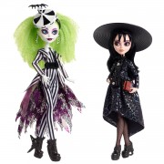 Коллекционный набор кукол 'Битлджус и Лидия Дитц' (Beetlejuice & Lydia Deetz) из серии 'Skullector', Monster High, Mattel [GWF82]