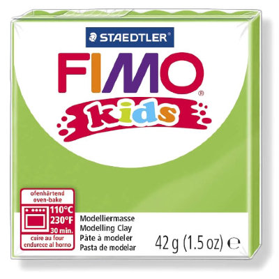 Полимерная глина FIMO Kids, светло-зеленая, 42г, FIMO [8030-51] Полимерная глина FIMO Kids, светло-зеленая, 42г, FIMO [8030-51]